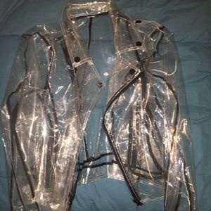 PLASTIC CLEAR JACKET